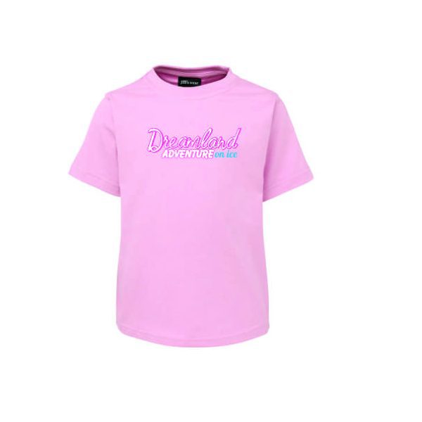 Dreamland adventure kids soft pink tee (JB-1KT)